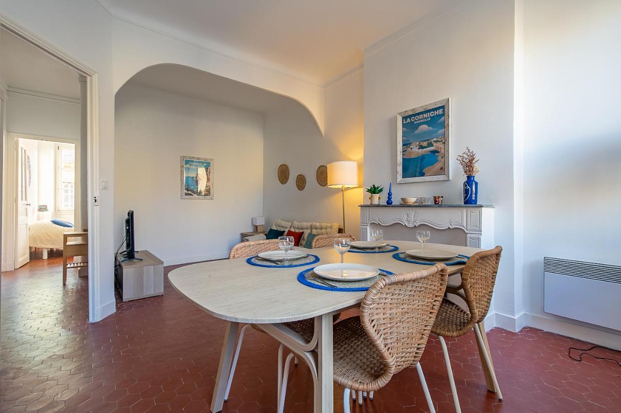 Appartement Lumineux Et Central Vieux-Port, Opera Marseille Exteriör bild