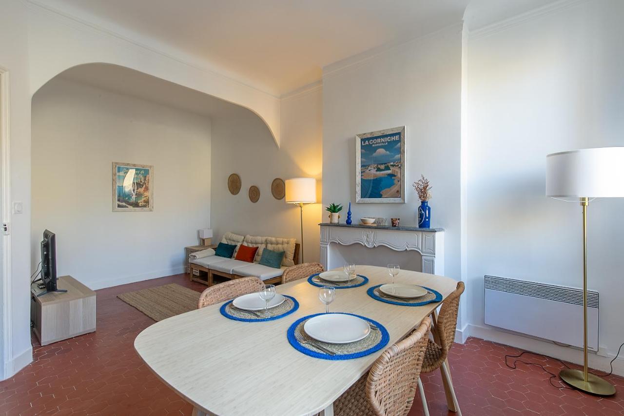 Appartement Lumineux Et Central Vieux-Port, Opera Marseille Exteriör bild